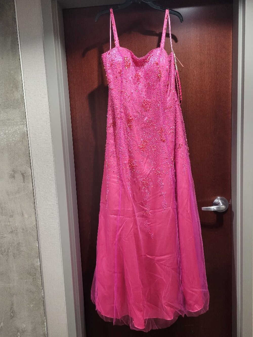Aurora AP6051 Size 18 Fuchsia Pink Prom Dress